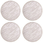 Knightsbridge Set Of 4 Round Coasters