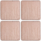 Knightsbridge Set Of 4 Square Coasters