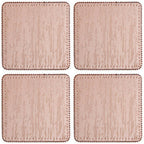 Knightsbridge Set Of 4 Square Coasters