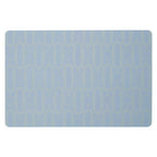 Frosted Deco Set Of 4 Blue Placemats