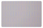 Frosted Deco Set Of 4  Lilac Placemats
