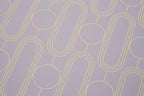 Frosted Deco Set Of 4  Lilac Placemats