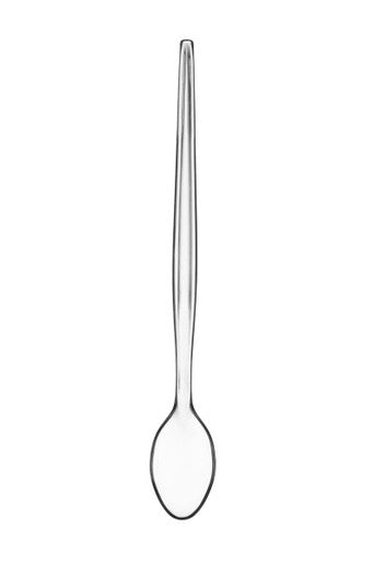 Summer Set Of Six Clear Plastic Sundae Spoons