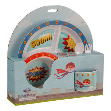 Mimo Kids Super Rupert Dinner Set