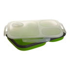 Grub Tub Green Folding Lunch Box With Spork