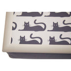 Portada Black Cat Lap Tray With Ipad Holder