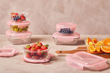 Freska 400Ml Round Glass Container