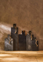 Preto Medium Slate Paddle Chopping And Serving Board