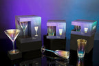 Aurora Set Of 4 Lustre Glass Tumblers
