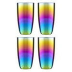 Aurora Set Of 4 Hi Ball Glasses