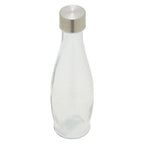Dayla Clear Glass 550Ml Bottle With Metal Lid