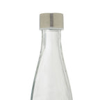 Dayla Clear Glass 550Ml Bottle With Metal Lid