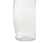 Dayla Clear Glass 550Ml Bottle With Metal Lid