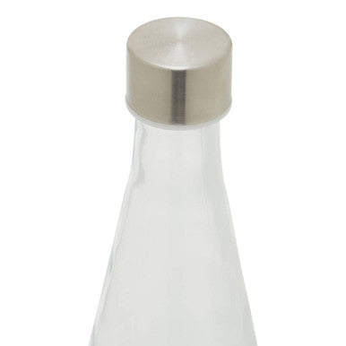 Dayla Clear Glass 550Ml Bottle With Metal Lid