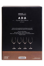 Ada Set Of 4 Crystal Wine Glasses