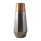 Jet Small Metallic Vase