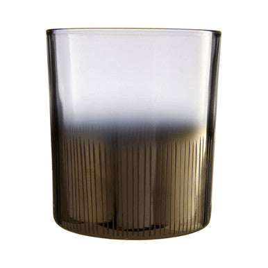 Complements Silver Glass Tealight Holder