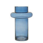 Cabrina Small Blue Glass Vase