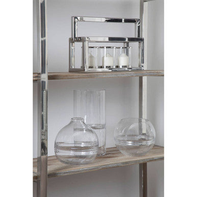 Optik Clear Glass Vase
