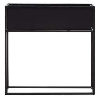 Asher Floor Standing Black Plant Box.
