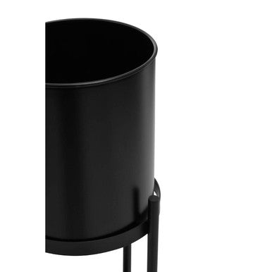 Asher Two Tier Black Plant Stand