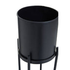 Asher Two Tier Black Plant Stand