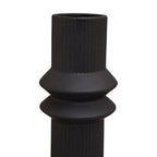 Fabia Black Dolomite Vase