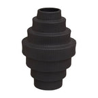 Fabia Black Large Vase