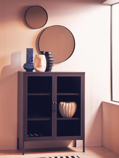 Fabia Black Large Vase