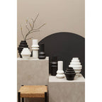Fabia Black Large Vase