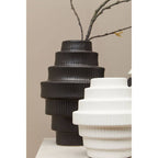 Fabia Black Large Vase