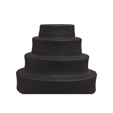 Fabia Black Large Vase