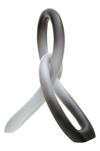Broc Ombre Black And White Sculpture