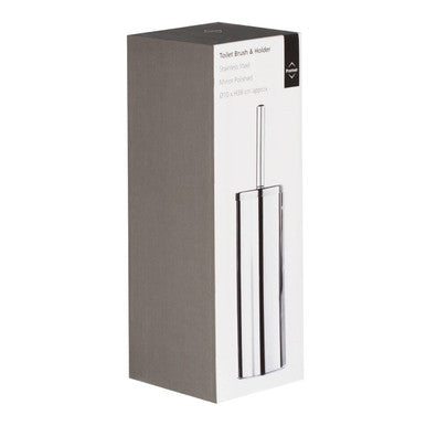 Indy Stainless Steel Toilet Brush And Holder