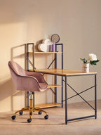 Purple Swivel Mirror
