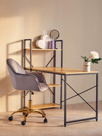 Purple Swivel Mirror