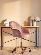 Purple Swivel Mirror