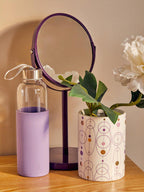 Purple Swivel Mirror