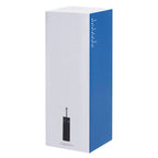 Indy Matt Black Square Design Toilet Brush Holder