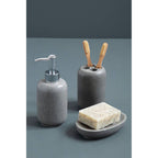 Canyon Grey Stone Toothbrush Holder
