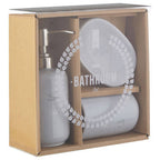 Swift 3Pc Dolomite Bathroom Set