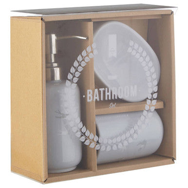 Swift 3Pc Dolomite Bathroom Set