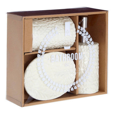 Magnolia 3Pc Bathroom Set