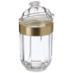 Medium Light Gold Acrylic Storage Jar