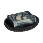 Ticino Brittany Black Glass Soap Dish