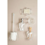 Dow Clear Acrylic Toilet Brush Holder