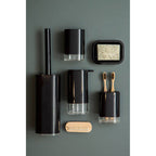 Ando Black Acrylic Toilet Brush Holder
