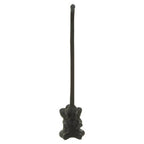 Fauna Black Metal Elephant Toilet Roll Holder