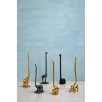 Fauna Gold Finish Elephant Toilet Roll Holder