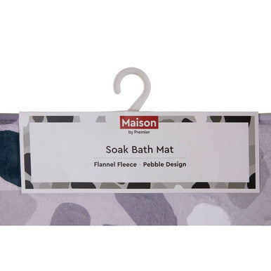 Soak Grey Pebble Bath Mat